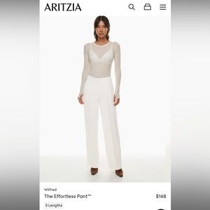 Aritzia effortless dress pants